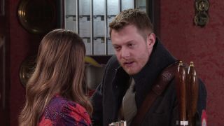 Daniel Osbourne jumps to the wrong conclusion in Coronation Street.